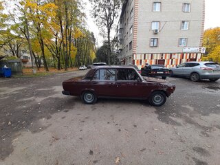 2006 Lada (ВАЗ) 2107, пурпурный, 125000 рублей, вид 2