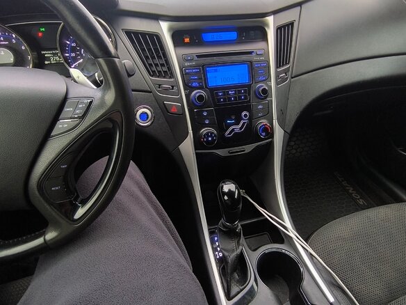 2012 Hyundai Sonata VI (YF), чёрный, 1210000 рублей - вид 16