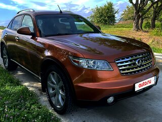 2004 Infiniti FX35 I (S50), коричневый, 1200000 рублей, вид 5