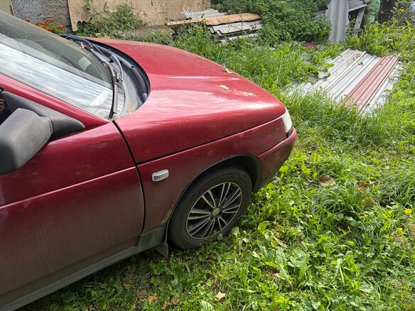 2002 Lada (ВАЗ) 2112, красный, 100000 рублей - вид 4