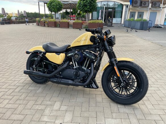 2018 Harley-Davidson Forty-Eight, бежевый, 1500000 рублей - вид 4