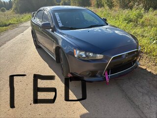 2008 Mitsubishi Lancer X, синий, 560000 рублей, вид 1