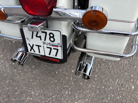 2002 Harley-Davidson Electra Glide, белый, 680000 рублей - вид 6