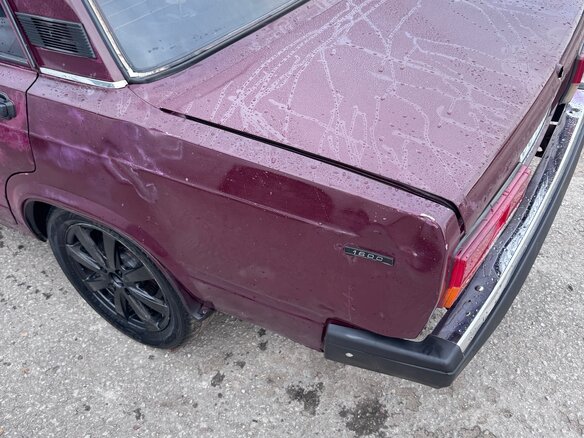 2005 Lada (ВАЗ) 2107, красный, 89000 рублей - вид 7