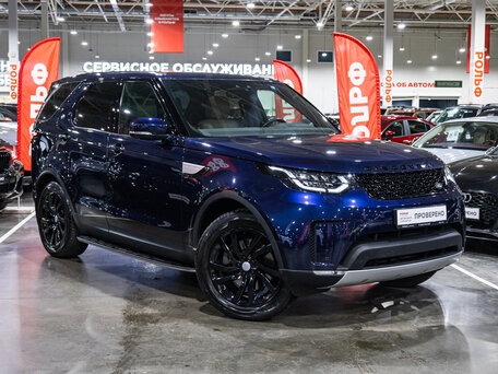 2017 Land Rover Discovery V, синий, 3849700 рублей, вид 5