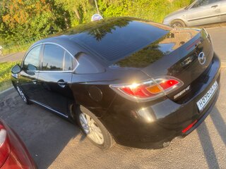 2012 Mazda 6 II (GH) Рестайлинг, чёрный, 640000 рублей, вид 4