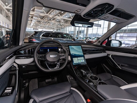 2026 Geely Atlas II, чёрный - вид 6