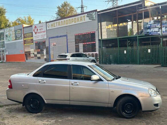 2015 Lada (ВАЗ) Priora I Рестайлинг, серебристый, 430000 рублей - вид 6