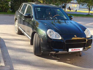 2006 Porsche Cayenne Turbo I (955), зелёный, 900000 рублей, вид 1