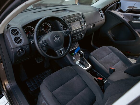 2014 Volkswagen Tiguan I Рестайлинг, коричневый - вид 14