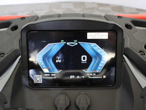 2025 CFMoto CFORCE 800 HO EPS LTD, серый - вид 12