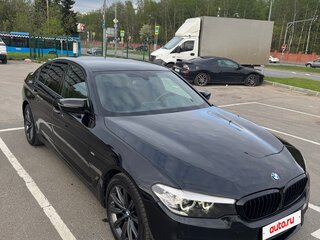 2017 BMW 5 серии 520d VII (G30/G31/G38), чёрный, 2800000 рублей, вид 1