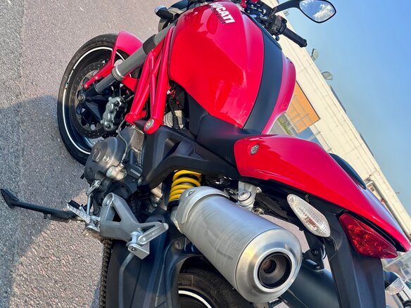 2009 Ducati Monster 696, красный, 450000 рублей - вид 7