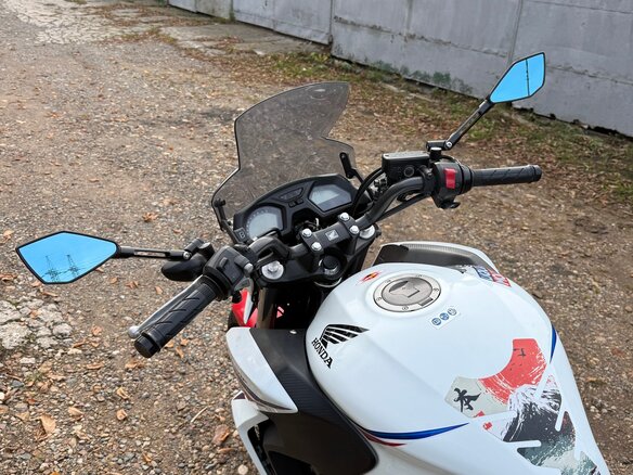 2014 Honda CB 650F, белый, 600000 рублей - вид 1