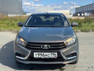 2016 Lada (ВАЗ) Vesta I, серый, 609000 рублей, вид 3