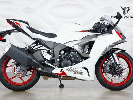 2026 Kawasaki ZX-6R Ninja, белый, 1499000 рублей, вид 1