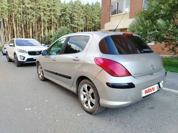 2008 Peugeot 308 I, серый, 350000 рублей - вид 2