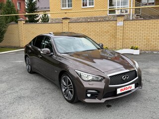 2016 Infiniti Q50 I, коричневый, 2100000 рублей, вид 5