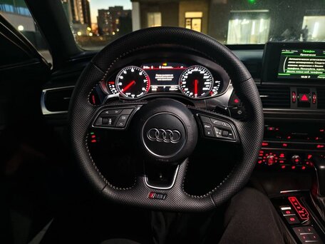 2018 Audi A6 IV (C7) Рестайлинг, чёрный, 2100000 рублей, вид 5