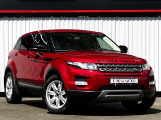 2012 Land Rover Range Rover Evoque 6-speed I, красный, 1887000 рублей, вид 3
