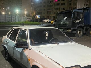 1997 Lada (ВАЗ) 21099, белый, 90000 рублей, вид 2