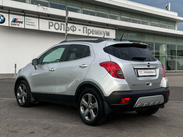 2014 Opel Mokka I, серебристый, 932000 рублей - вид 6