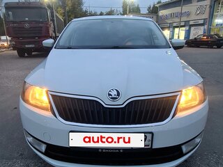 2014 Skoda Rapid I, белый, 850000 рублей, вид 3