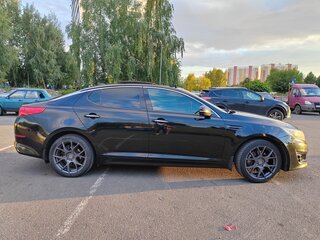 2014 Kia Optima III Рестайлинг, чёрный, 1520000 рублей, вид 3