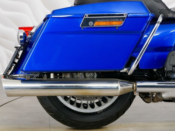 2008 Harley-Davidson Electra Glide, синий, 835000 рублей - вид 8