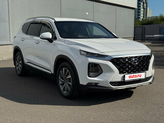 2020 Hyundai Santa Fe IV, белый, 2950000 рублей, вид 4