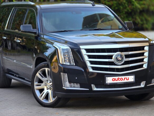 2014 Cadillac Escalade IV, чёрный