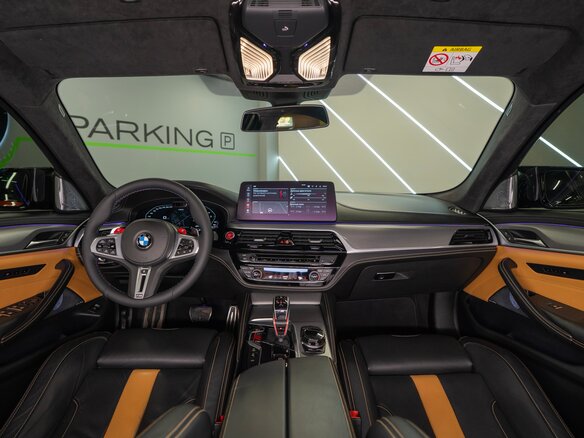 2020 BMW M5 Competition VI (F90) Рестайлинг, синий, 8800000 рублей - вид 21