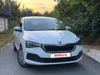 2021 Skoda Rapid II, жёлтый, 1370000 рублей, вид 2