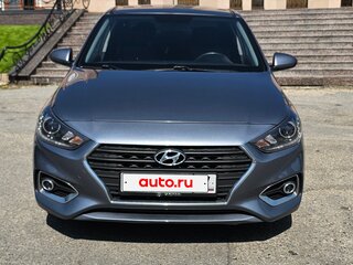 2017 Hyundai Solaris II, серый, 1100000 рублей, вид 3