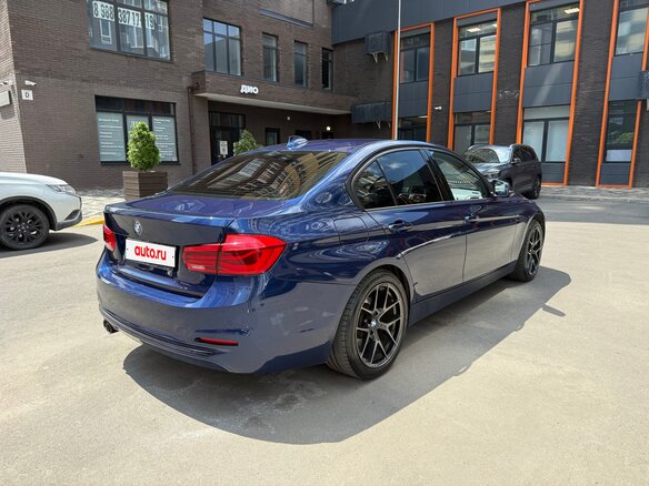 2018 BMW 3 серии 320d VI (F3x) Рестайлинг, синий, 2500000 рублей - вид 5