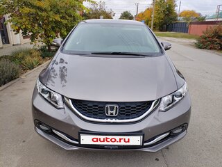 2013 Honda Civic IX Рестайлинг, серый, 1870000 рублей, вид 4