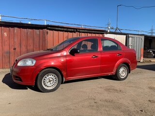 2011 Chevrolet Aveo I Рестайлинг, красный, 280000 рублей, вид 2