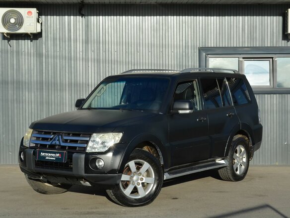 2007 Mitsubishi Pajero IV, чёрный, 1199888 рублей