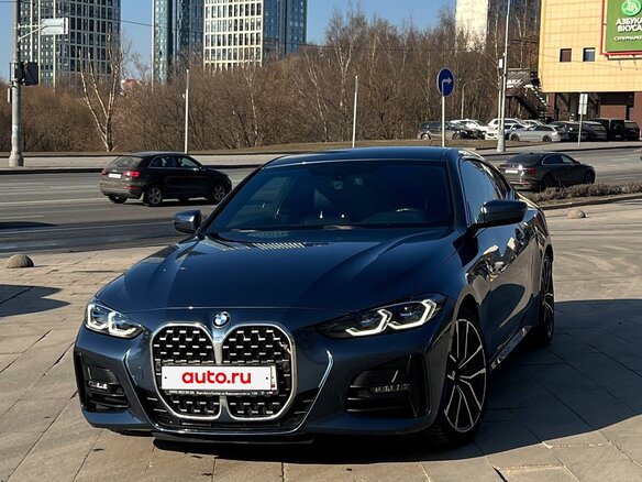 2021 BMW 4 серии 420d G22, G23, G26, синий