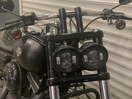 2012 Harley-Davidson Fat Bob, чёрный, 850000 рублей, вид 4