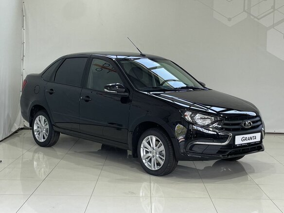 2026 Lada (ВАЗ) Granta I Рестайлинг, чёрный, 1188000 рублей - вид 2