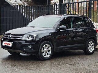 2012 Volkswagen Tiguan I Рестайлинг, чёрный, 1270000 рублей, вид 1