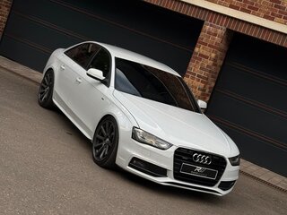 2014 Audi A4 IV (B8) Рестайлинг, белый, 1950000 рублей, вид 2