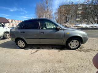 2008 Lada (ВАЗ) Kalina I, зелёный, 170000 рублей, вид 2