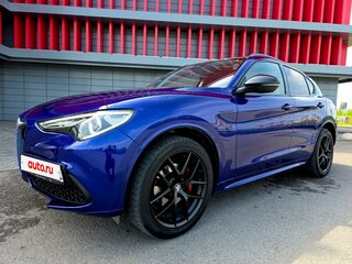2020 Alfa Romeo Stelvio I, синий, 3549999 рублей, вид 4