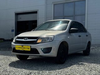 2017 Lada (ВАЗ) Granta I, серебристый, 429000 рублей, вид 1
