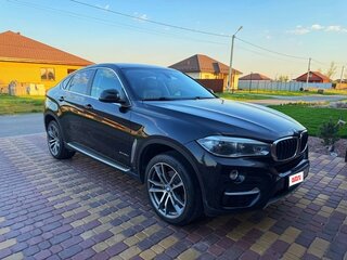 2016 BMW X6 30d II (F16), чёрный, 3900000 рублей, вид 2