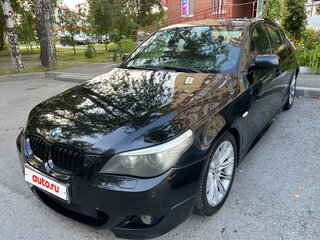 2007 BMW 5 серии 520d V (E60/E61) Рестайлинг, чёрный, 1980000 рублей, вид 3
