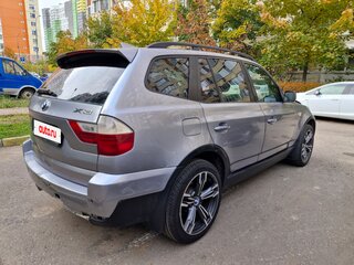 2006 BMW X3 25i I (E83) Рестайлинг, серый, 630000 рублей, вид 4