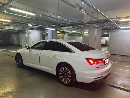 2020 Audi A6 45 TFSI V (C8), белый, 3800000 рублей, вид 5